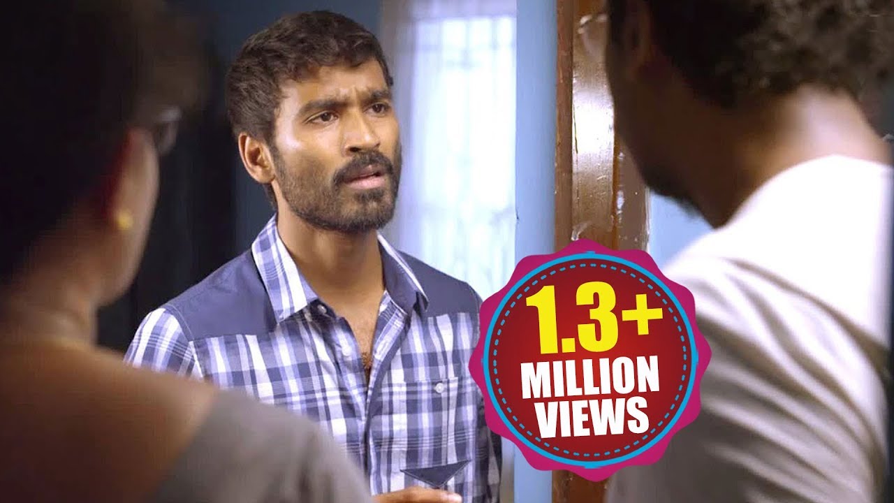 Raghuvaran Btech Scenes   Raghu Argue With His Father   Dhanush Amala Paul