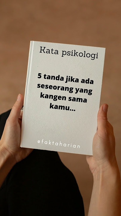 5 tanda jika ada seseorang yang kangen sama kamu..#shorts #psychology