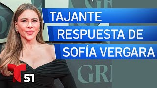 La tajante respuesta de Sofía Vergara al presentador que se burló de cómo habla inglés