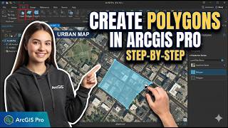 How to create Polygon in Arc GIS Pro #gis #spatialanalysis
