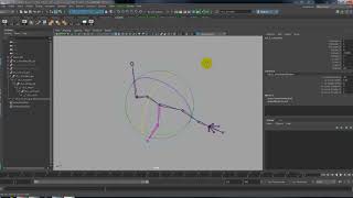 maya simple rig fk / ik  switch