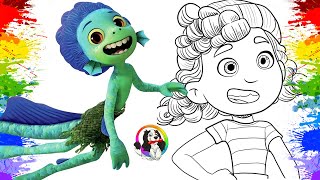 Luca – Disney – Imagens para Colorir