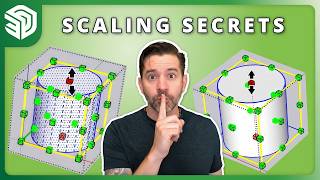 Sketchup Scaling Secrets Scaling Geometry Vs. Scaling The Container