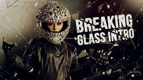 Breaking Glass Intro After Effects Templates