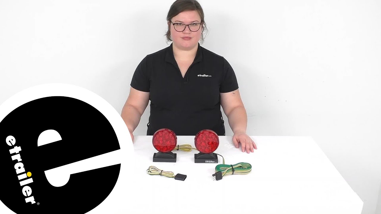 etrailer | In-Depth Review of the Magnetic Tow Lights