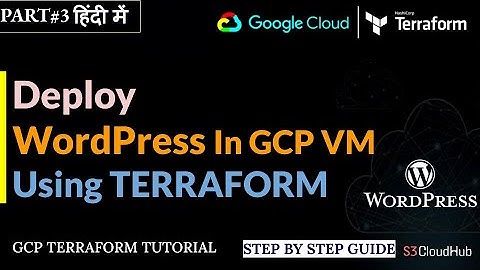 #3 Terraform - Working with Google Cloud Platform, Example of simple VM and WebServer