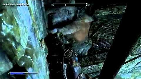 Skyrim noob style Part - 3 "The Art of Being Stuck"