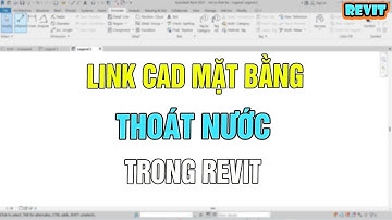 NVT Grab | Link cad phần mặt bằng bản vẽ thoát nước vào trong revit