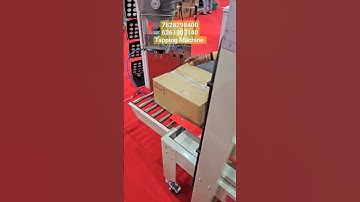 Carton Tapping Machine!! ☎️7828298400