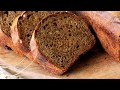 Ароматный Хлеб на КВАСЕ и пшеничной Закваске!🌾 // Fragrant Bread with KVASS and wheat Sourdough!