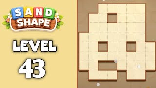 Sand Shape All Level 43 Easy Gameplay walkthrough & solution 