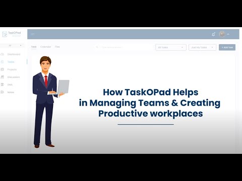 How TaskOPad Helps Businesses, Manage Teams & Create Productive Workplaces #taskmanagement - video from TaskOPad