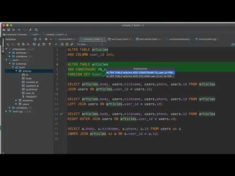 学习数据库 sql - 外键约束