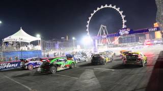 Red Bull Global Rallycross Final Start #2 from Las Vegas 2014