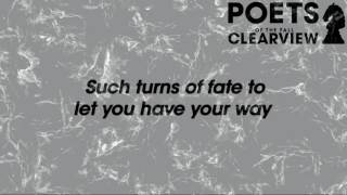 Poets of the Fall - Center Stage (Lyrics Video)