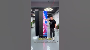 Led tri-fold poster #advertise #advertisement #advertising #screen #dj #sonido #ledscreen