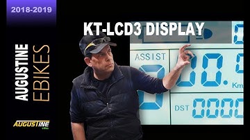 ebike Tips. Programming the 24v, 36v, 48v, KT-LCD3 on-board controller computer