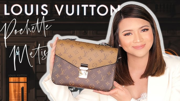 ULTIMATE LOUIS VUITTON POCHETTE METIS GUIDE styling tips, reverse vs  regular monogram & more 