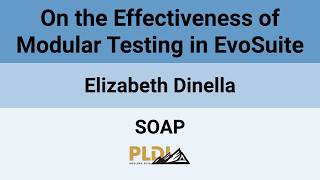 [SOAP'26] On the Effectiveness of Modular Testing in EvoSuite