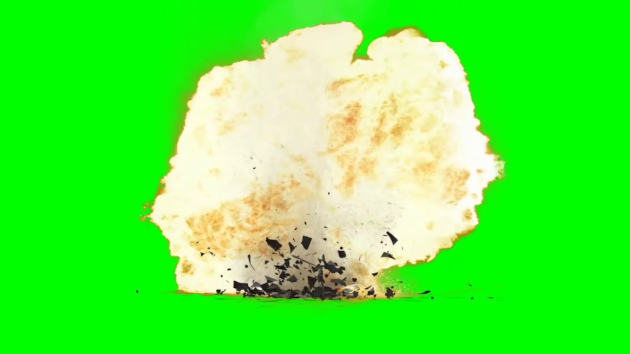 Explosion Green Screen - YouTube
