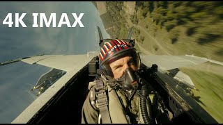 Top Gun Maverick F18 Test Run Inbound Scene 4K IMAX