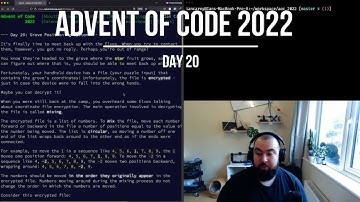 Advent of Code 2022 - Day 20
