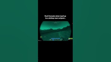 Rust Console when you pull up to an airdrop near outpost…#shorts #rust #rustconsole