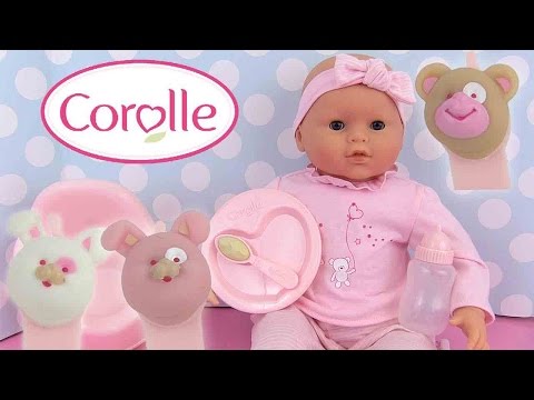 Poupée Corolle Câlin Yang Mon Premier Coffret Repas Vêtements Baby Doll  Meal 