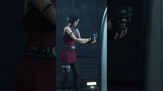 Ada escapes Raccoon City in Resident Evil 2