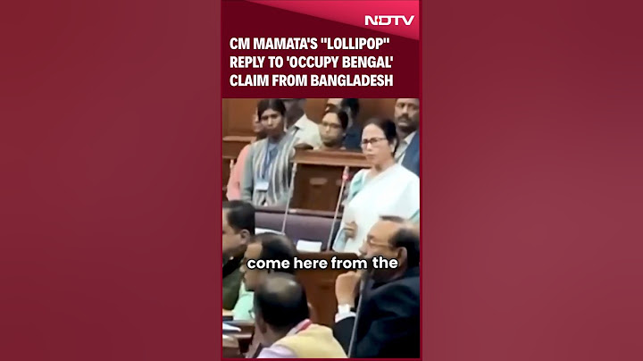 Mamata Banerjee's "Lollipop" Reply To 'Occupy Bengal' Claim From Bangladesh