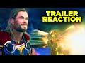 Thor Love and Thunder Trailer REACTION! Jane Foster Explained!