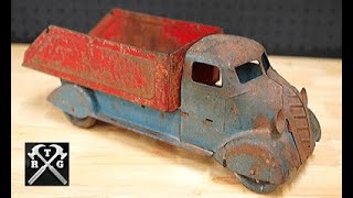 1930's Marx Dump Truck Restoration