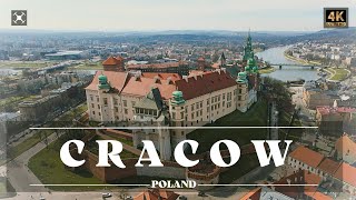 Cracow Aerial Video | Kraków z drona | Poland | 4K