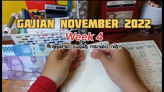 GAJIAN NOVEMBER 2022 | BUDGETING MINGGU 04 | ANGGARAN TAK BERSISA, TAK APA-APA KOK!