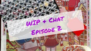 Christmas Candy Shop WIP & Chat Episode 2 Car Troubles Mystery Boxes Diamond Painting