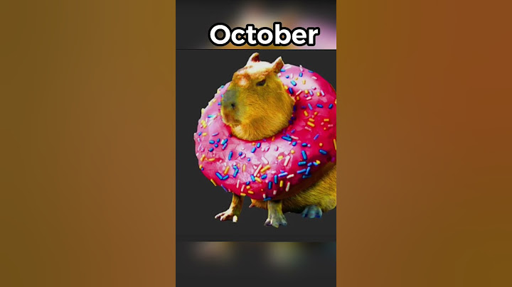 Your month, your capybara! 🤣 #Shorts #Funny #Memes