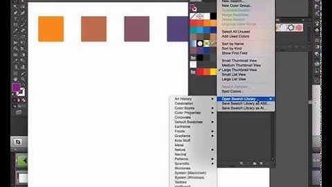 Saving Illustrator Color Palette