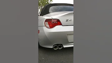 2006 BMW Z4 Si Exhaust Sound 