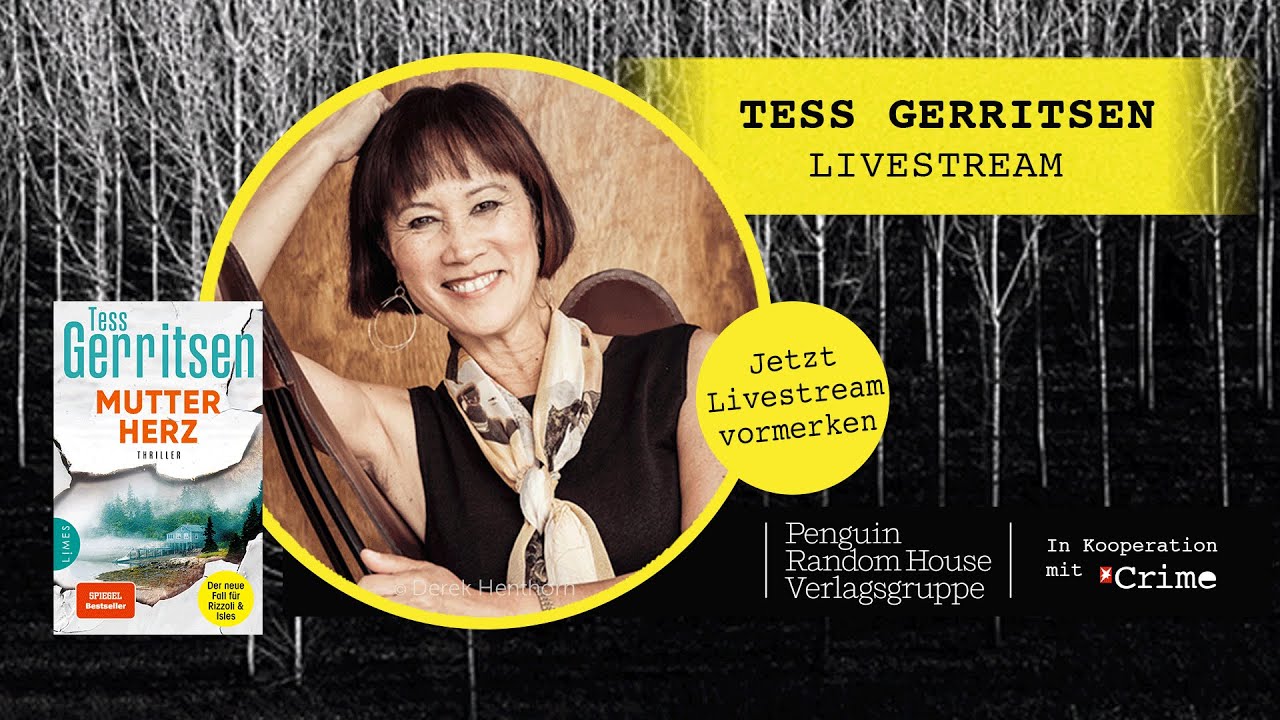 Tess Gerritsen: Live Lesung zu ihrem Buch "Mutterherz" - YouTube