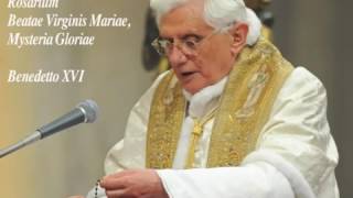 Rosario in Latino di Benedetto XVI - Misteri Gloriosi (Mercoledì e Domenica)