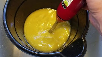 Immersion blender cold process soap making