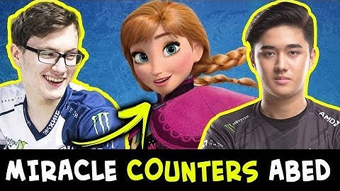 Miracle picked THIS HERO to COUNTER Abed Templar Assassin on mid