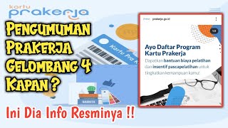 Hai semuanya.. di video kali ini aku bakal menginformasikan ke kalian
kapan pengumuman gelombang 4 yang resmi.. disimak yaa tonton juga
lainnya: in...