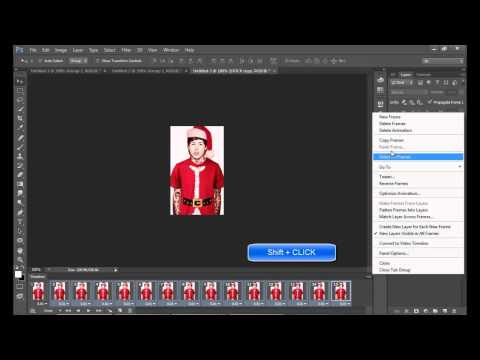 Tutorial Photoshop -  Avatar effect GIF #