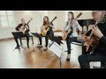 Sergio assad  uarekena performed by weimar guitar quartet