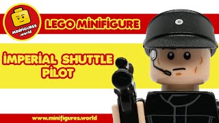 👨‍✈️ LEGO minifigure: Imperial Shuttle Pilot (sw0802) 👨‍✈️ [STAR WARS]
