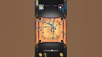 😉Carrom Pool New Table Play With Bit Aim😁🔥 #carrompool #kkgcarrom_2