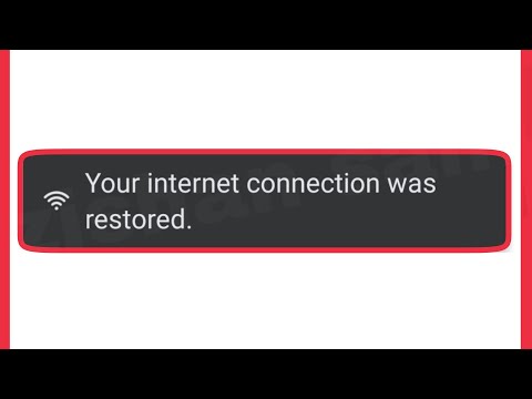 How to Fix Facebook "Your Internet Connection Was Restored" Problem