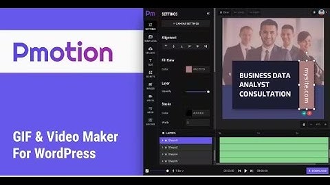 Pmotion - Animated GIF and Video Maker For WordPress By egemenerd