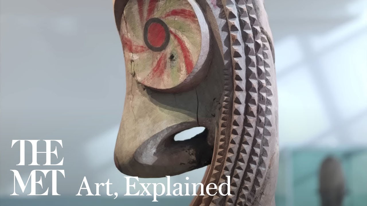 The ancestor's voice emerges from the slit in the gong when it is played | Art, Explained